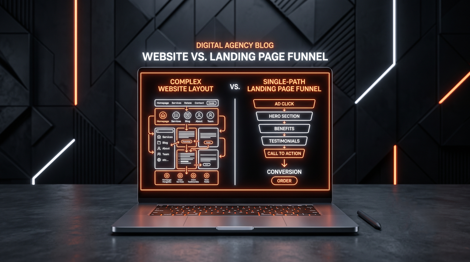 Pse Reklamat Tuaja Po Dështojnë: Ndryshimi Kritik Mes një "Landing Page" dhe Faqes Kryesore